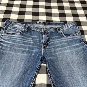 Buckle BKE Nolan Straight Leg Jeans Men's Size 42 x 32 Stretch